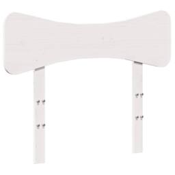 Berkfield Home Headboard White 100 cm Solid Wood Pine - thumbnail 3