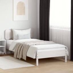 Berkfield Home Headboard White 100 cm Solid Wood Pine