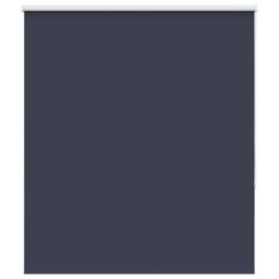Berkfield Home Roller Blind Blackout Marine 135x175 cm Fabric Width 131.6 cm Polyester in Blue - thumbnail 1