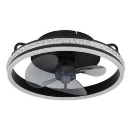 Netlighting Cataleya Ceiling Fan Black 3 Blade LED Dimmable 2700-6500K Remote - thumbnail 2