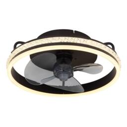 Netlighting Cataleya Ceiling Fan Black 3 Blade LED Dimmable 2700-6500K Remote - thumbnail 4