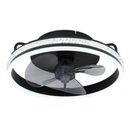 Netlighting Cataleya Ceiling Fan Black 3 Blade LED Dimmable 2700-6500K Remote - thumbnail 5