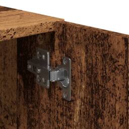 Berkfield Home TV Cabinet Old Wood 180x31.5x40 cm Engineered Wood in Brown - thumbnail 8