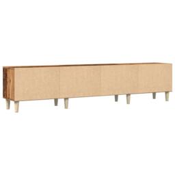 Berkfield Home TV Cabinet Old Wood 180x31.5x40 cm Engineered Wood in Brown - thumbnail 7