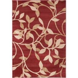 Livabliss Riley-Vintage Red Beige Brown Traditional Boho Living Dining Bedroom Rug in Dark Red - Size: 80 cm x 220 cm - thumbnail 2
