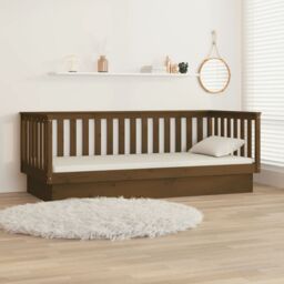 Berkfield Home Day Bed Honey Brown 80x200 cm Solid Wood Pine - thumbnail 4