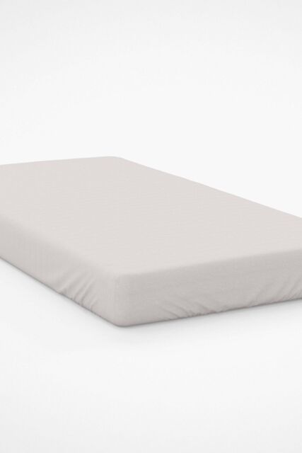 Belledorm Egyptian Cotton 200 Thread Count 38cm Fitted Sheet in Beige - Size: Super King - image 1
