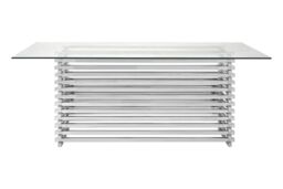 Orsina Vogue Dining Table in Silver - thumbnail 6