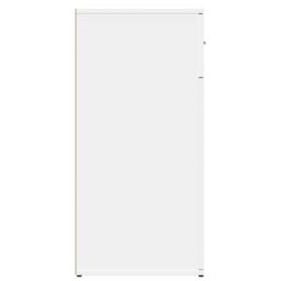 Berkfield Home Sideboards 2 pcs White 79x38x80 cm Engineered Wood - Size: 79 x 38 x 80 cm - thumbnail 6