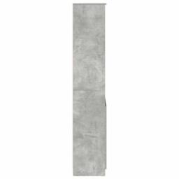 Berkfield Home Highboard Concrete Grey 50x35x180 cm Engineered Wood - Size: 50 x 35 x 180 cm - thumbnail 7