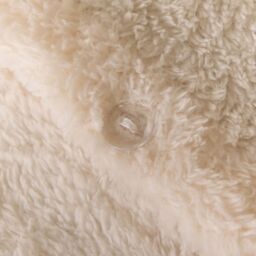 OHS Thermal Soft Teddy Fleece Duvet Cover Bedding Set in Cream - Size: King - thumbnail 5