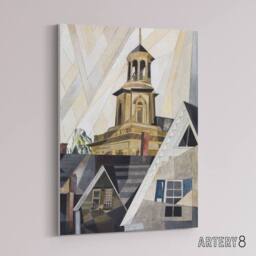 "Artery8 After Sir Christopher Wren Charles Demuth Canvas Wall Art Print - Size: W18"" x H24""" - thumbnail 2