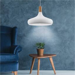 Loops Elegant Modern White Pendant Ceiling Light for Stylish Home Interiors