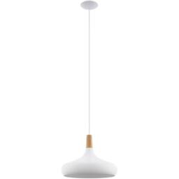 Loops Elegant Modern White Pendant Ceiling Light for Stylish Home Interiors - thumbnail 3