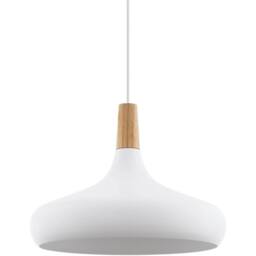 Loops Elegant Modern White Pendant Ceiling Light for Stylish Home Interiors - thumbnail 4