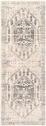 Livabliss City-Vintage Grey Beige Traditional Boho Living Dining Bedroom Rug - Size: 160 cm x 220 cm - thumbnail 2