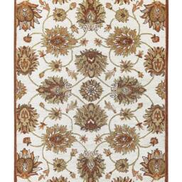 Wyld and Coco 160 x 230 cm Hand-Tufted Wool Rug Beige Brown Oriental - Size: 160 cm x 230 cm - thumbnail 2