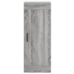 Berkfield Home Highboard Grey Sonoma 34.5x34x180 cm Engineered Wood - thumbnail 7