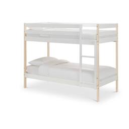 Cheshire Pearlwood Bunk Bed - Two Tone - Single (90cm) - thumbnail 1