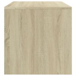 Berkfield Home Bedside Cabinet Sonoma Oak 40x30x30 cm Engineered Wood in Brown - Size: 40 x 30 x 30 cm - thumbnail 5