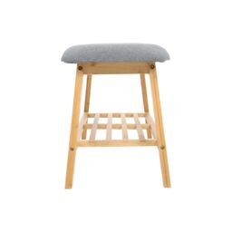 H&O Direct Bamboo Shoe Rack Bench for Entryway in Natural - thumbnail 5