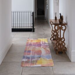 Benjamin Tate Design Shades Of Glam Runner Rug in Natural - Size: 67 cm x 230 cm - thumbnail 3