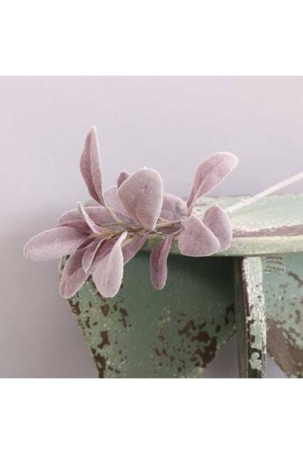 KDMD Lambs Ear Leaf on Short Stem Burgundy 3 Pack - image 1