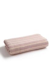 CHRISTY 'Darwin' Reversible Turkish Cotton Ribbed Towel in Pink - thumbnail 2