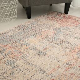 The Rug Shop UK Traditional Beige Abstract Polypropylene Easy To Clean Rug - Size: 200 cm x 290 cm - thumbnail 4
