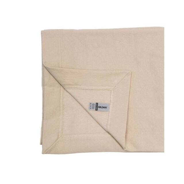 Gildan Heavy Blend Stadium Blanket in Light Sand - image 1