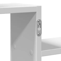 Berkfield Home Wall Shelf White 104x15x49 cm Engineered Wood - Size: 104 x 15 x 49 cm - thumbnail 9