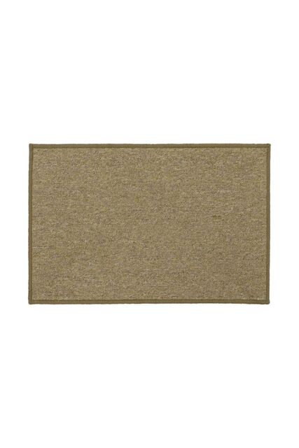 JVL Eden Machine Washable Latex Backed Doormat, 40x60cm, Latte in Beige - Size: 40 cm x 60 cm - image 1
