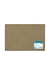 JVL Eden Machine Washable Latex Backed Doormat, 40x60cm, Latte in Beige - Size: 40 cm x 60 cm - thumbnail 6