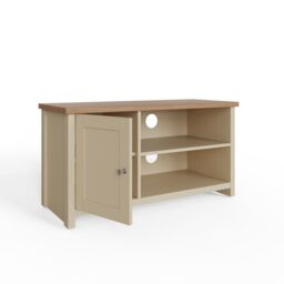 GFW Lancaster Small TV Cabinet in Cream - thumbnail 4