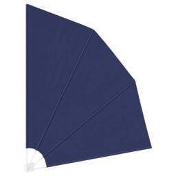 Berkfield Home Modern Balcony Privacy Screen Folding Manual Navy blue 210 x 210 - thumbnail 5