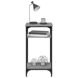 Berkfield Home Side Table Grey Sonoma 40x30x75 cm Engineered Wood - Size: 40 x 30 x 75 cm - thumbnail 5
