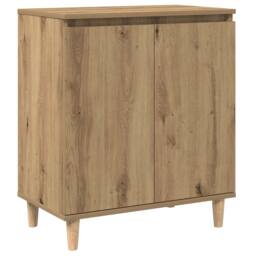 Berkfield Home Sideboard Artisan Oak 60x35x70 cm Engineered Wood in Brown - Size: 60 x 35 x 70 cm - thumbnail 1