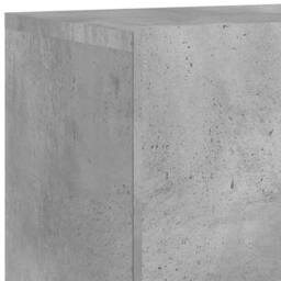 Berkfield Home TV Cabinet Wall-mounted Concrete Grey 80x30x41 cm - Size: 80 x 30 x 41 cm - thumbnail 9