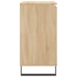 Berkfield Home Sideboard Sonoma Oak 60x35x70 cm Engineered Wood in Brown - Size: 60 x 35 x 70 cm - thumbnail 7