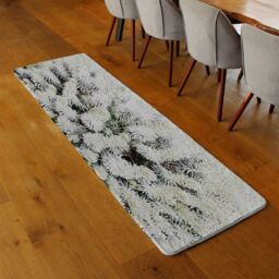 Benjamin Tate Design Beautifully White Runner Rug in Natural - Size: 67 cm x 230 cm - thumbnail 2