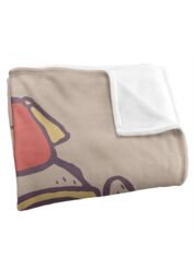 Warner Brothers Friends 152x127cm The Turkey Love Silky Touch Super Soft Throw Blanket in White - Size: 152x127 cm - thumbnail 3