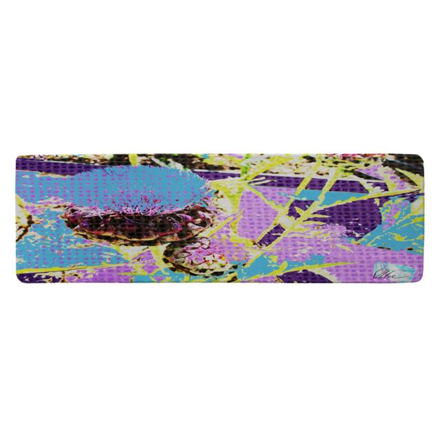 Benjamin Tate Design Afro Plants Runner Rug in Natural - Size: 67 cm x 230 cm - image 1