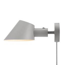 Nordlux Modern Indoor Wall Light Grey Aluminium E27 On-Fixture Switch - No, IP20 - thumbnail 3