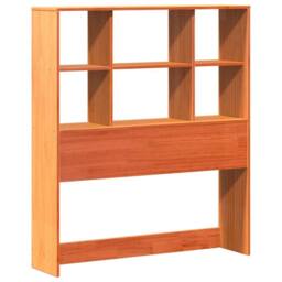 Berkfield Home Decorative Bookcase Bed without Mattress Wax Brown 100x200 cm Sol - thumbnail 6