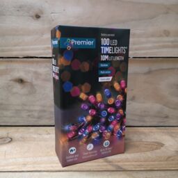 Samuel Alexander 10m Battery Operated Multi-Action Christmas String Lights with 100 Rainbow LEDs - thumbnail 6