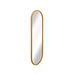 MirrorOutlet Gold Metal Framed Double Arched Garden Wall Mirror (160 X 55CM) - Size: 1 Pack - thumbnail 3