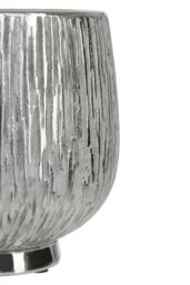 Orsina Hesper Small Silver Ceramic Planter - thumbnail 5