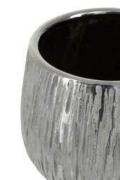 Orsina Hesper Small Silver Ceramic Planter - thumbnail 4