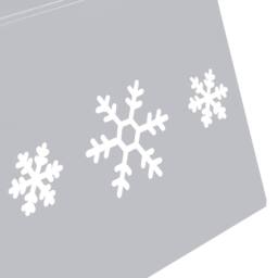 Berkfield Home Christmas Tree Skirt Silver & White √ò68x25 cm - Size: 68x25 cm - thumbnail 6