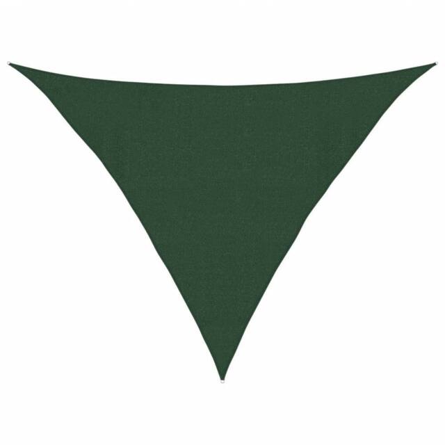 Berkfield Home Sunshade Sail 160 g/m ² Dark Green 4x4x5.8 m HDPE - image 1